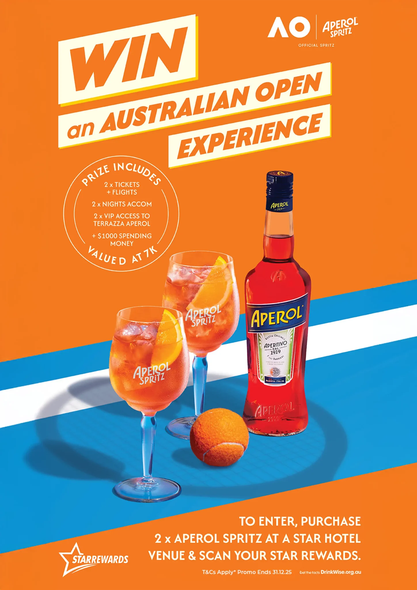 Summer is served with Aperol Spritz